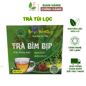 Hộp 40 gói trà túi lọc bìm bịp Bảo Khang cây bìm bịp cây xương khỉ ngừa ung thư lợi tiểu
