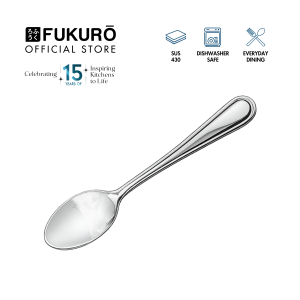 Fukuro Stainless Steel Dinner Spoon 3 Pcs Dinner Utensils Cutlery Mizu