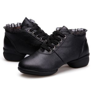 Sepatu Dansa Latin Line Dance Semi Boots Renda sepatu bot wanita sepatu line dance wanita uk 36~41 【BISA COD】