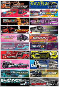 setiker basuri tempelan  setiker motif campur lembaran  per 20 dan per 10 motif  setiker basuri