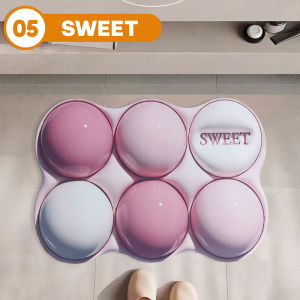 PROMO!! Keset Lantai Diatomite Karakter 3D Anti Slip Menyerap Air Bentuk Motif Kartun Lucu Ukuran 40 x 55 cm BISA COD / Keset Alas Kaki Kamar Mandi Kamar Tidur Dapur Foot cloth Anti Bau Lap Anti Licin Tebal Aesthetic Floor Mat Terlaris Termurah