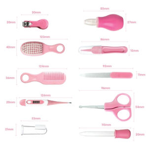 10in1 Newborn Baby Grooming Kits Baby Care Nursing Set Child Healthcare Tools / Set Penjagaan Bayi