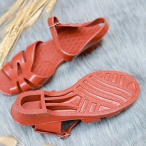 Giày rọ nam Bộ đội công an nhựa PVC cao cấp chuẩn form dép nhựa nam chống trơn trượt siêu bền