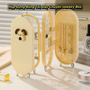 Hộp Đựng Trang Foldable Cooker Sức Bông Tai Dây Chuyền