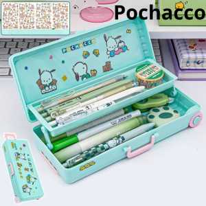 KENZY - KP192 KOTAK PENSIL BENTUK TROLI LUCU ALAT TULIS DUA LAPIS KOPER PENCIL CASE ALAT STATIONARY SEKOLAH KUROMI CINNAMOROLL POCHACCO KARTUN