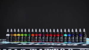 Mummy Tattoo Ink Black&White Series 8oz Professional Pigment for Body Art Smooth Ink Flow