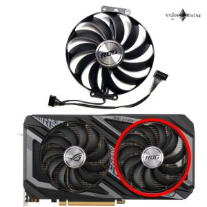 พัดลมการ์ดจอ ASUS ROG STRIX Radeon RX 6600 XT 8G OC Graphics Card cooling fan T129215SU