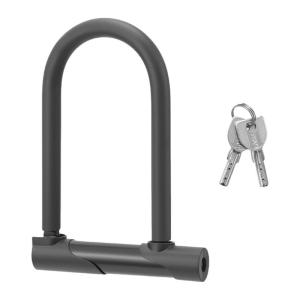 Rustproof Secure Lock Bike Accessories Heavy Duty Bike Lock for Road Mountain Bike Anti Theft Bike U Lock with Key