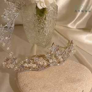 Women Bachelorette Party Headband Decorative Headdress Rhinestone Inlaid Crowns Hairband Female Hair Accessories