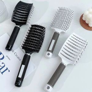 Lược Chải Tóc Chống Rối Lược Massage Da Đầu Lược Gỡ Rối Tóc Rối Nhanh Chải Mượt Tóc Ướt Không Gãy