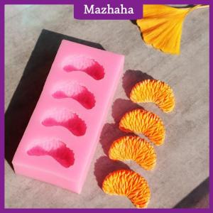 Mazhaha ส้มกลีบซิลิโคนแม่พิมพ์สบู่เทียนทำขนมอบตกแต่งบ้าน