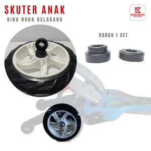 Bosing Karet As Roda Belakang Skuter Anak Otoped Pedal Injak