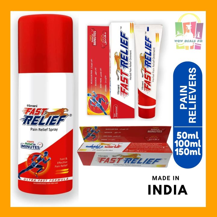 Himani Fast Relief Herbal Pain Relief Ointment 50ml Choose Options Lazada PH
