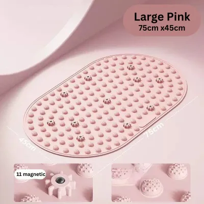 Silicon foot massage mat Reflexology Foot Massage Pad Blood Circulation Acupressure Mat Feet Health-SG ready stock