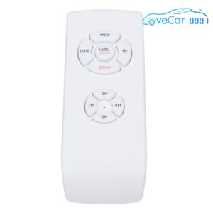 Wireless Ceiling Fan Light Remote Control Kit with Timer and Intelligent Switch for Modern Living Rooms