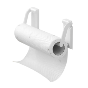 Fypo ที่ยึดกระดาษม้วนกระดาษติดผนังปรับได้ผนังชั้นเก็บของกระดาษรีลแม่เหล็กชั้นแขวนผ้าขนหนูติดผนังด้านข้างของตู้เย็นที่วาง Tisu Toilet การจัดห้องครัว