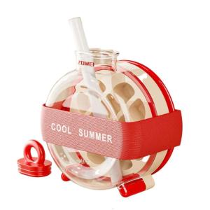 Press Button Ice Generator Bottle For Coffee Cocktails And Outdoors Adventure Press to Releases Ice Cubes Bottle