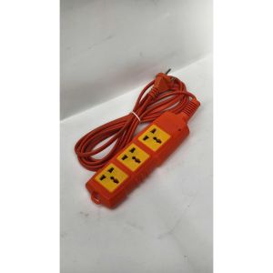 Ổ CẮM SIÊU TẢI CÓ DÂY ĐA NĂNG 3P-3M/2-15AN - Nhựa Bakelit chống cháy chịu được nhiệt độ cao
