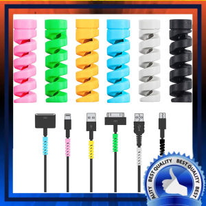 KABEL PROTECTOR SPIRAL / WALL CABLE PROTECTOR / PELINDUNG UJUNG KABEL AGAR TIDAK MUDAH PUTUS/RUSAK