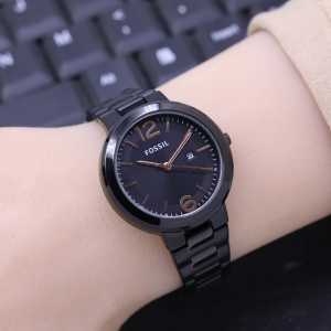 Jam Tangan Fashion Wanita Rantai Tanggal Aktif Bulat kecil Korean Style Free Box Water Resist D 34mm
