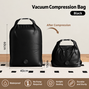 DECCO Multifunctional Decompression Storage Bag With Durable Handle And One Way Air Release Valve Travel Beg Penyimpanan Dekompresi Pelbagai Fungsi - Fulfilled by DECCO SHOP