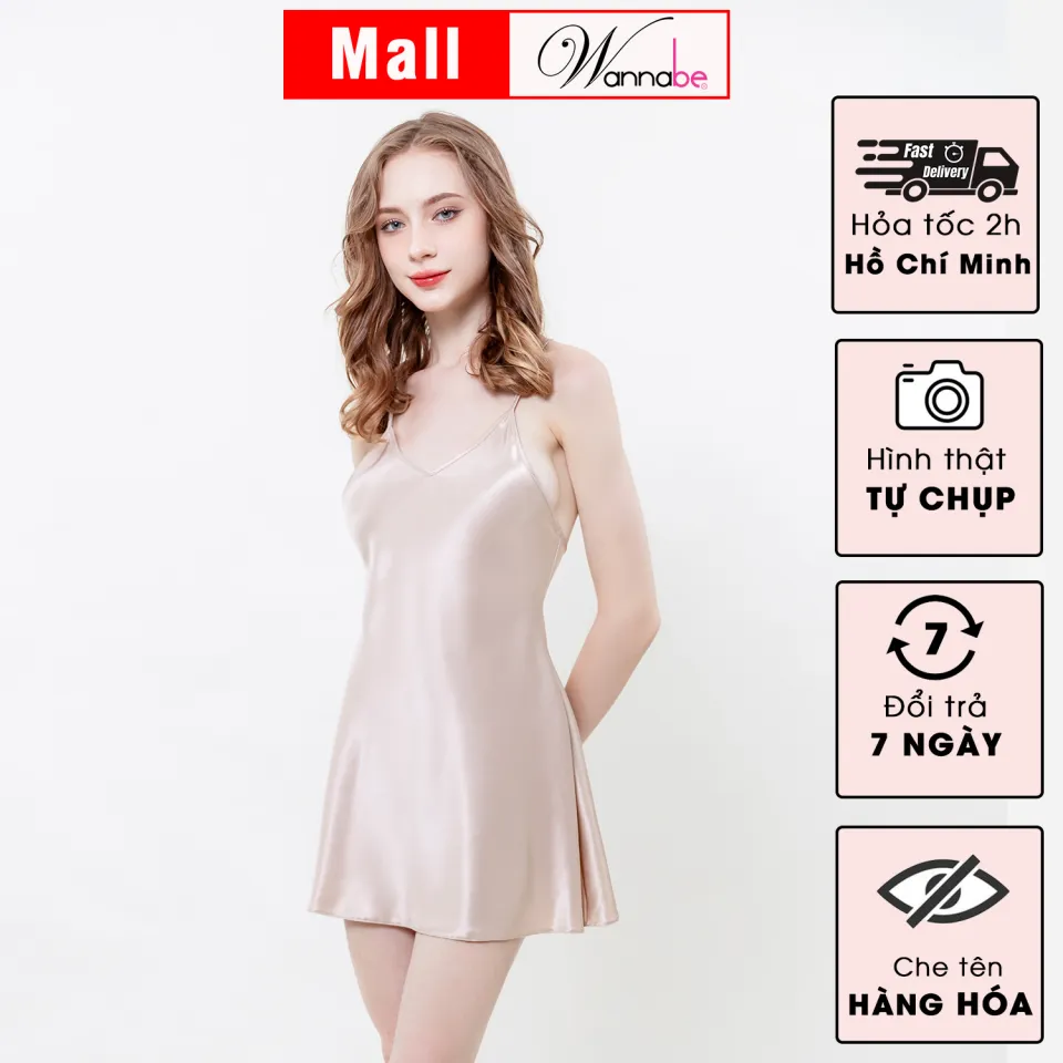 Đầm ngủ Wannabe sang trọng DN566 ĐẸP giá TỐT » Zanado.com