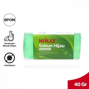 Holly Sabun Mandi Gatal Antiseptic 40 Gram Sabun Holy Hijau Antiseptik - 40gr