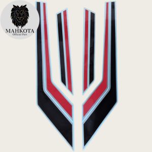 STRIPING STICKER LIS LES POLET Honda CB GL100 GL 100 K5 K5 Merah Hitam Gold standar variasi kualitas terbaik