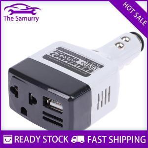 Samurry ✨Hot Sale✨ USB Car Power Converter Dc 12 24V To Ac 220V Car Inverter For Phone Inverter 12V