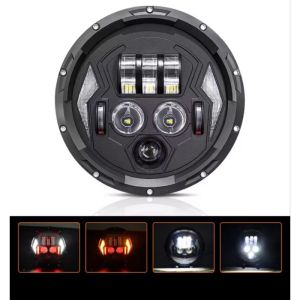 Lampu Daymaker LED 7 Inch Senja Sein Waterproof