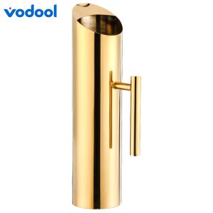 1.5/2L Cold Water Kettle Large Capacity Stainless Steel Beer Red Wine Jar Red Wine Divider Container for Home Restaurant Bar