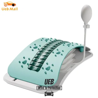 [UEB Mall] Back Stretcher Adjustable Lumbar Spine Lounger for Men Women Lower Back