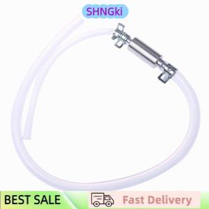 SHNGki Clutch Brake Bleeder Hose One Way Valve Tube Bleeding Tool Kit Motorcycle Car