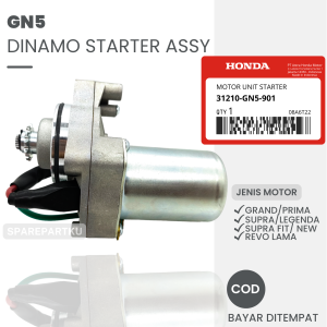 GN5 DINAMO STARTER ASSY HONDA GRAND SUPRA LEGENDA PRIMA SUPRA FIT SUPRA FIT NEW REVO LAMA/STAR