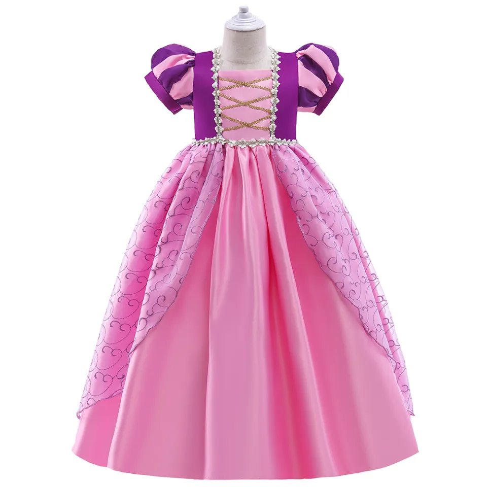 Halloween Costume Pretty In Pink Dress Pattern Girls Pink