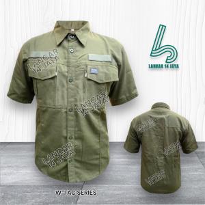Grosir Kemeja Tactical W-TAC Kemeja Reskrim / Kemeja BUMN Murah/ Kemeja Lapangan Bahan Drill Katun / Kemeja Kantor / Kemeja Outdoor baju kemeja tactical pria W TAC Pendek outdoor lapangan
