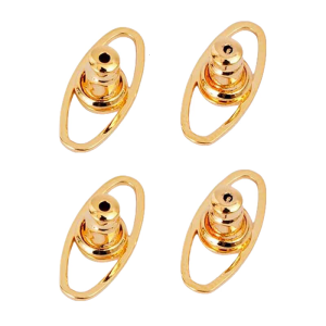 4pcs Earring Backs for Droopy Ears Earring Support Backs Comfortable Ear Accessory Enhancers Accessories