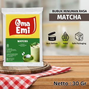Bubuk Minuman Instan {MATCHA} / {MATCHA} 30 gr / Toko Bubuk Minuman Aneka Rasa