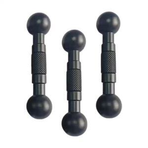 1 piece 17mm to 17mmBall Joint Adapter Converter Double Ball Socket Aluminum Alloy Mounting Extension Rods Ball Joint Support