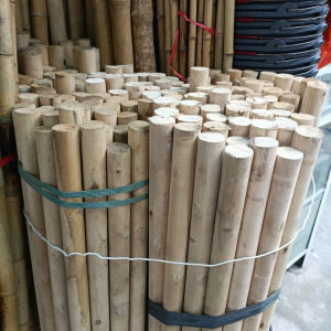 Cán Gỗ Tròn Dài 1m2 - Thân Gậy Chắc Chắn Thay Thế Cán Cuốc/Xẻng (Dụng Cụ Làm Vườn)