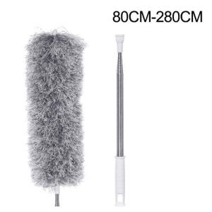 Onetwone Adjustable Microfiber Duster Brush Stretch Extend Duster Retractable Pole Static duster Gap Dust Cleaner Tools