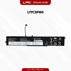 LPO Laptop Battery L17C3PB0 L17M3PB1 11.4V 3970mAh 45Wh Compatible with Lenovo IdeaPad 330-15ICH Series