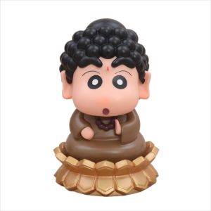 YOUSHI TOP Cos Sakyamuni Crayon Shin-Chan Figure Anime Figure Model Doll Shinnosuke Nohara Figure Kids Toy PVC Fans Collectible