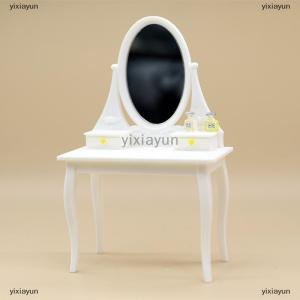[COD] yixiayun 1 12 Dollhouse Simulation Dressing Table Model Dollhouse Bedroom Decoration Dolls House Living Scene Decor Accessories