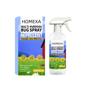 HOMEXA multi-purpose insect repellent spray mild composition daily insect repellent suitable for indoor and outdoor multiple scenes