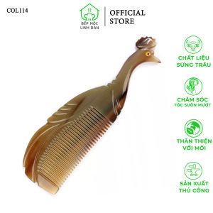 [FREESHIP MAX]Lược sừng Công khía hàng xuất khẩu cao cấp [COL114] Size 20cm to dày đẹp