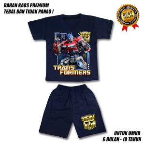 SETELAN ANAK LAKI LAKI OPTIMUS PRIME TRANSFORMERS BAHAN PREMIUM / SETELAN ANAK LAKI LAKI USIA 0-10 TAHUN / BAJU ANAK LAKI LAKI / SETELAN ANAK LAKI LAKI