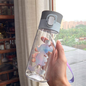 Cartoon/​ Kids Drinking Bottle Water Bottle Feeding Cup BPA Free Bottle Baby Kids Cartoon School Sports Drinking Water Bottle With Handle Strap
