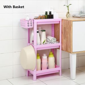 3/4 Tier Multipurpose Storage Rack / Shelf for Kitchen Bathroom Shampoo Shower Shelf Rack