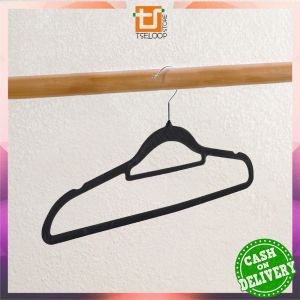 OFM-C1128 Hanger Baju Gantungan Beludru Tidak Licin / Gantungan Baju Aesthetic Anti Slip Dewasa